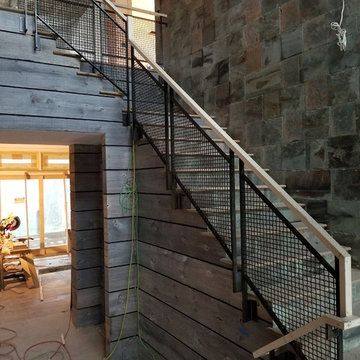 Hilton Head Interior Steel Railing