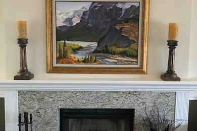 Cozy Fireplace Space