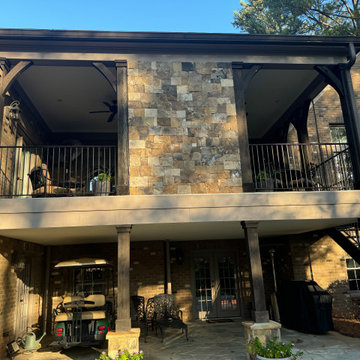 Luxury Outdoor Motorized Screens — Stone Estate