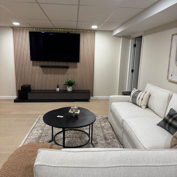 Basement Renovation in Glastonbury, CT