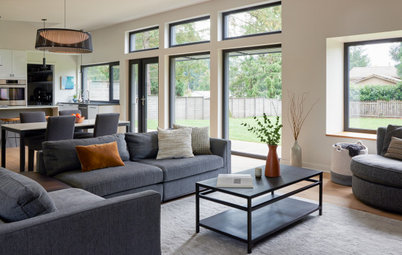 Houzz Tour:  New Zero-Energy Home Filled With Natural Light