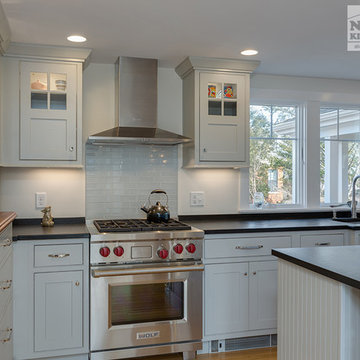 Showplace Inset Gray Kitchen