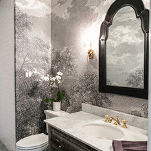 bathroom wallpaper