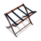 Winsome Luggage Rack in Antique Walnut