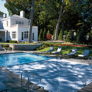 Various Photos of Our Pool Cover