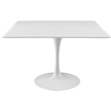 Halstead Square Dining Table - White