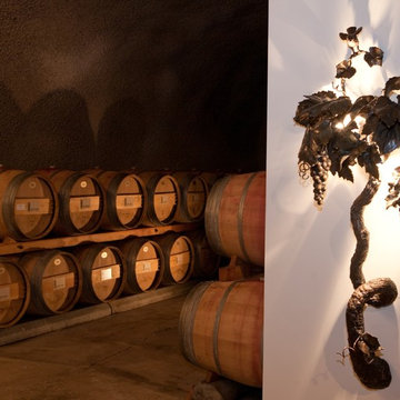 Bronze Grapevine Sculptures - Limited Edition Series by Anne Thull