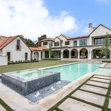 Italian Mediterranean Villa in Highland Park, Texas