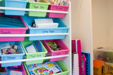 Kids' room - eclectic kids' room idea in Salt Lake City