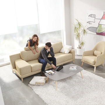 Madison Nordik Sectional Sofa by Famaliving California