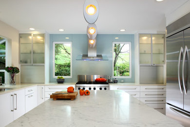Inspiration for a contemporary kitchen remodel in San Francisco