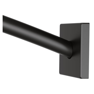 The 15 Best Shower Curtain Rods For, Straight Double Shower Curtain Rod Oil Rubbed Bronze