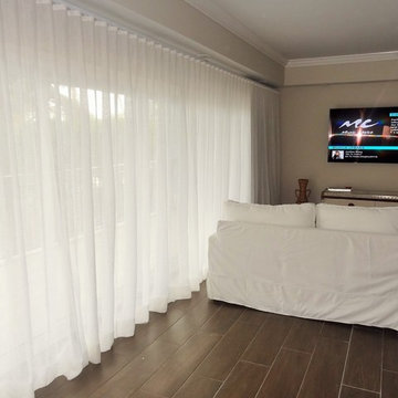Modern Curtains in Islamorada, the Florida' Keys