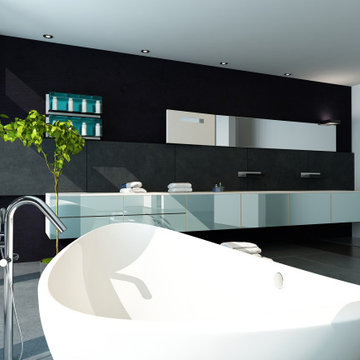 Pacific Coast Highway Master Bathroom Remodel