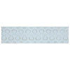 Annie Selke Artisanal Ice Blue Lace Ceramic Wall Tile 3 x 12 in.