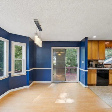 Burlingame Home Addition Featuring with a Family Room and Dining Area