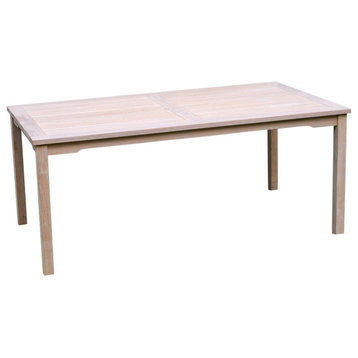 Premium Grade A Teak 48 x 35 Rect. Table, By Windsor Teak Furniture