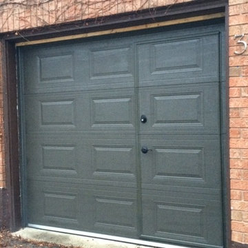 Classic Raised Panel WalkThru Garage Door