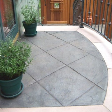 Stamped Concrete- Steps and Walkways