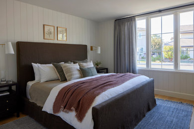 Transitional bedroom photo in Los Angeles