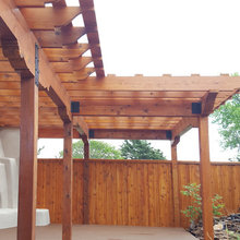 Deck pergola