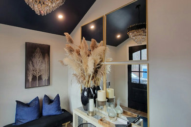 Inspiration for a contemporary home design remodel in New York