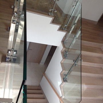 Coronado Stainless and Glass Staircase