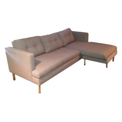 West Elm Natural Colored Jackson Sectional - Sectional Sofas