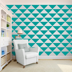 Triangle Wall Pattern - Wall Decals