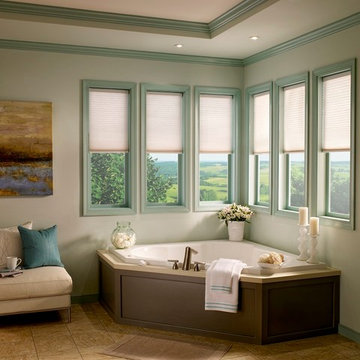 Serena Shades in the Bathroom