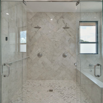 Modern Residence-Reclaimed Ivory White Oak Wood