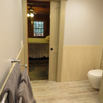 Rustic Log Cabin Master Bath Remodel
