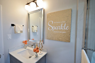 Even small bathrooms deserve to sparkle!