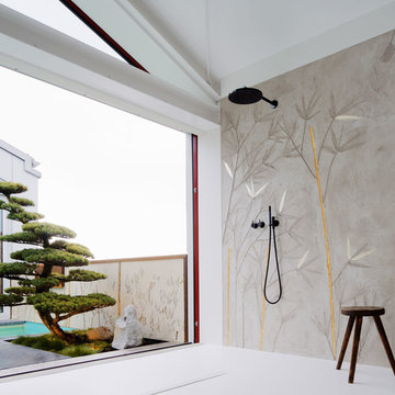 Asia Penthouse - Wellness zum Wohlfühlen - Duschwand