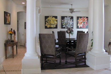 Inspiration for a dining room remodel in Phoenix