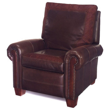 Chair Wood Leather Non-Removable Leg Manual Mechanism Motorized Mecha