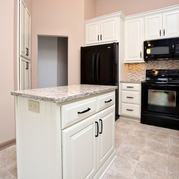 Louisville Handyman Job, Maple Painted Dover White