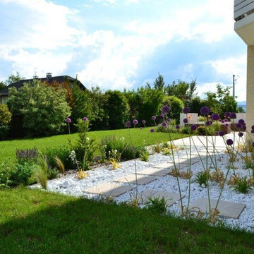 Jardin Moderne et épuré
