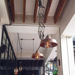 &Ccedil;ift Kollu Akordiyon Sarkıt - Pendant Lighting