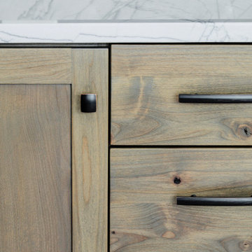 Stained Cabinets