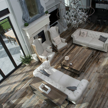 A Barn on a Floor: Reclaimed, Rustic Beauty