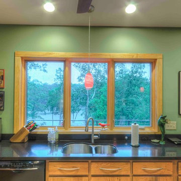 Warmth and Modern Style Meet at Smith Mountain Lake