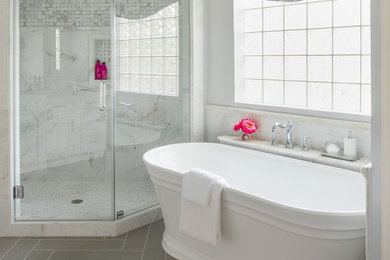 Inspiration for a timeless bathroom remodel in Houston