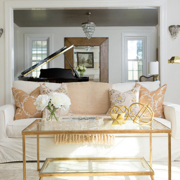 Clairmont in Benjamin Moore White Dove OC-17