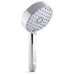 Kohler - Kohler Awaken G110 1.75GPM Multifunction Handshower, Polished Chrome - The Awaken handshower brings KOHLER quality, design, and performance to your bath. Advanced spray performance delivers three distinct sprays - wide coverage, intense drenching, or targeted - with a smooth rotation of a thumb tab. Ergonomic design makes for superior comfort and ease of use, with ideal balance and weight in the hand. The artfully sculpted sprayface reveals simple, architectural forms that complement contemporary and minimalist baths.