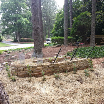 Rock Raised Veggie Garden Bed