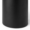 Alex Small Black Metal Cylindrical Table Candle Holder