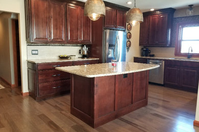 Kitchen - traditional kitchen idea in Other