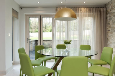 Dining room in Hertfordshire.