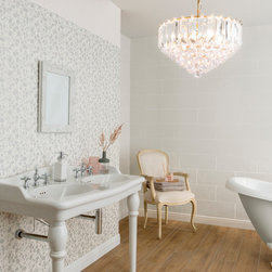 Wild Blossom Milk Floral Ceramic Tile - Products